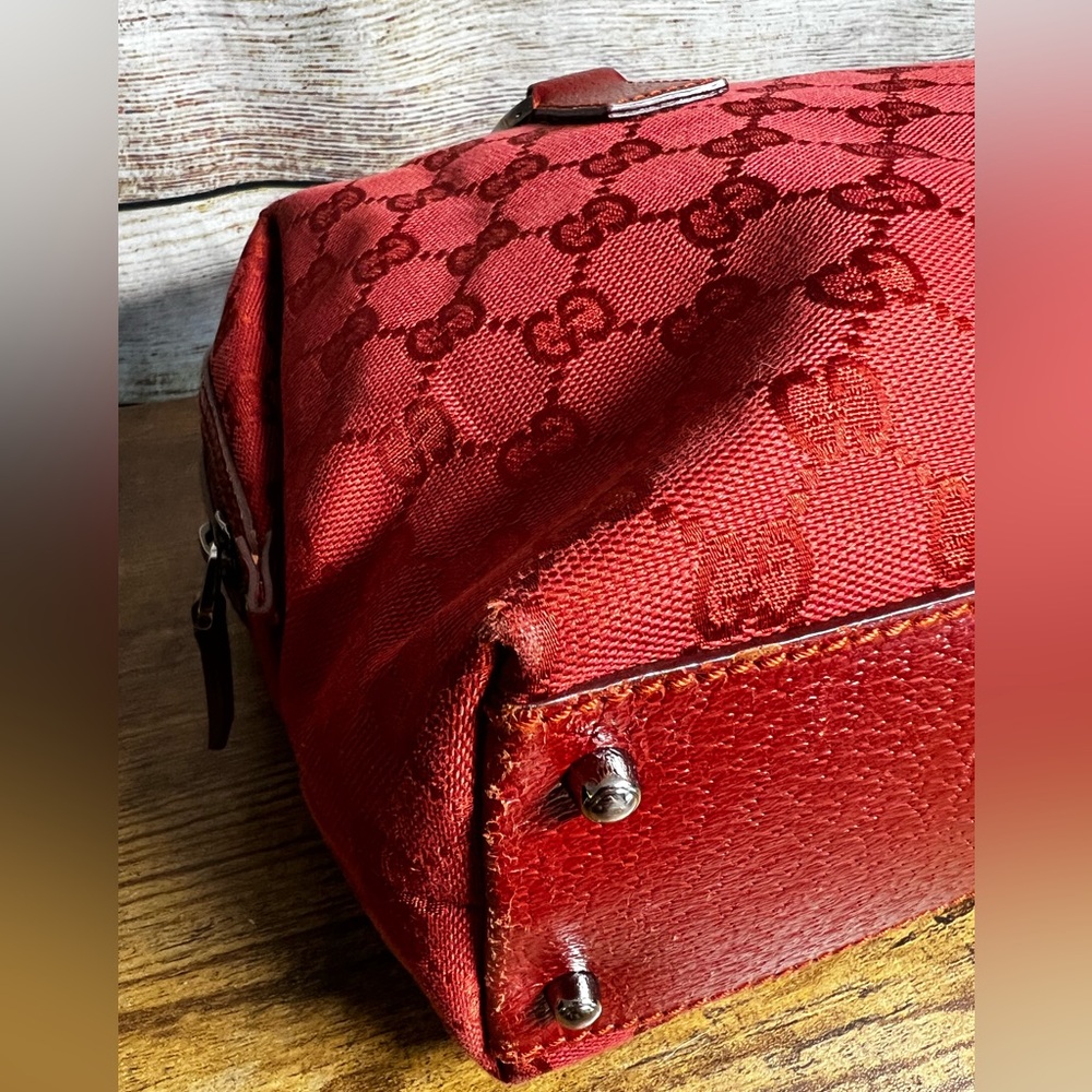 Gucci - Boston Bag - Red - Picture 5 of 9
